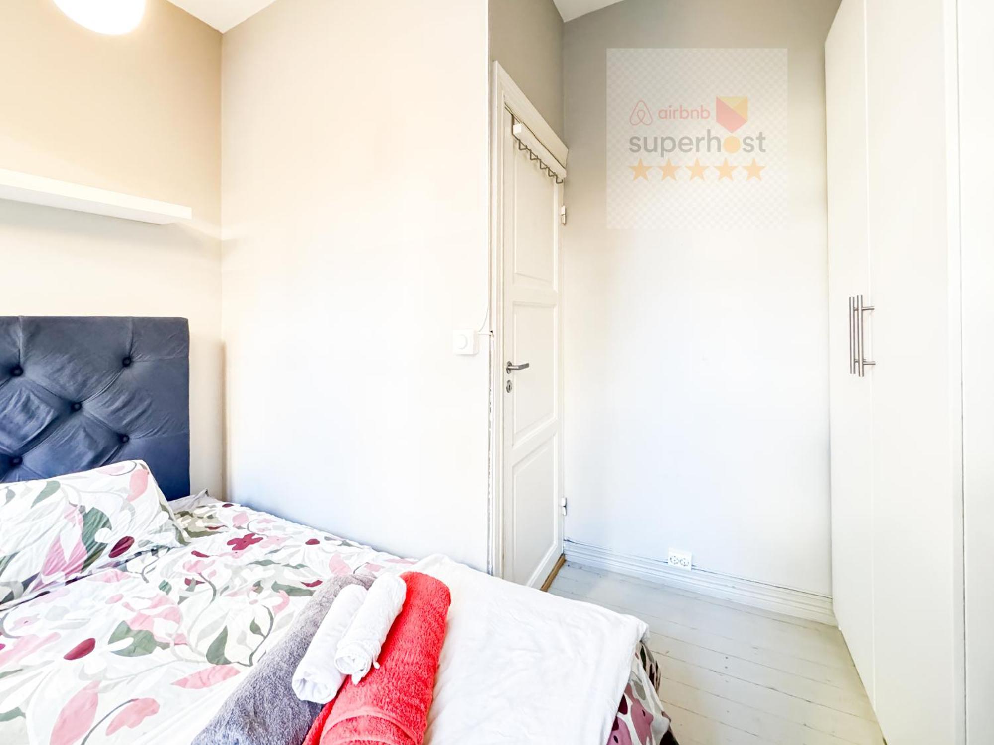 Powerful King Bed Central Wifi City Center Oslo Exterior foto